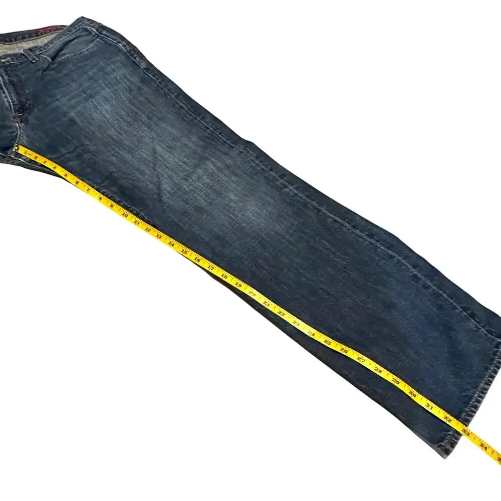 Lucky Brand 361 Vintage Straight Jeans Men’s 38x34 Medium Wash Denim Classic Fit